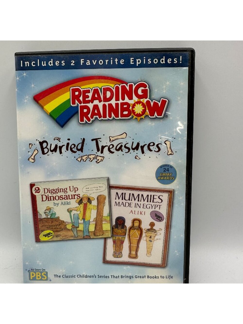 Reading Rainbow Buried Treasures DVD Includes 2 Episodes 2006 PBS Family Edition